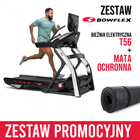 BOWFLEX BIEŻNIA ELEKTRYCZNA T56 + Mata ochronna GRATIS BOWFLEX BIEŻNIA ELEKTRYCZNA T56 + Mata ochronna GRATIS