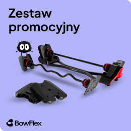 BOWFLEX ZESTAW SZTANG REGULOWANYCH SELECTTECH 2080 + DODATKOWE OBCIĄŻENIE