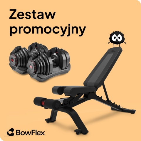 ZESTAW BOWFLEX HANTLE 1090I SELECT TECH x2 + ŁAWKA 4.1S